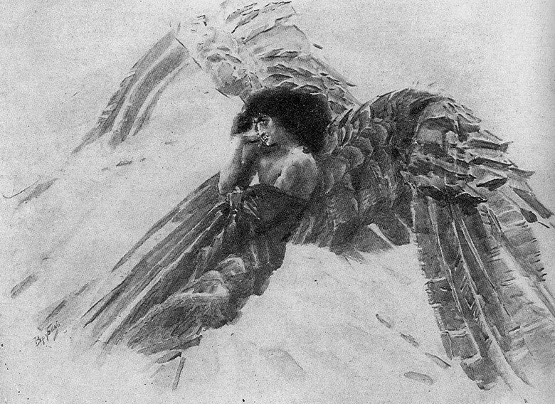 Демон летящий, 1891